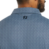 2026 FootJoy Men's Modernist Pique Polo - Steel Blue/Navy
