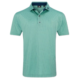 2026 FootJoy Circle Foulard Lisle Polo - Seafoam/Navy