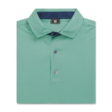 2026 FootJoy Circle Foulard Lisle Polo - Seafoam/Navy