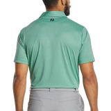 2026 FootJoy Circle Foulard Lisle Polo - Seafoam/Navy