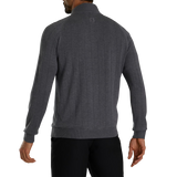 2026 FootJoy Men's Wool Blend Drop Needle Lined Pullover - Charcoal