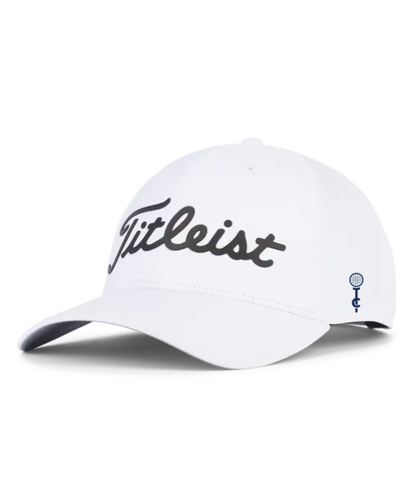 2023 The Clubroom x Titleist Players Performance Ball Marker Cap - White/Navy