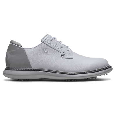 FootJoy Men's Traditions Golf Shoe - White/Grey/Black