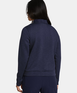 2025 Under Armour Women's Drive Midlayer Crew - Midnight Navy/Midnight Navy
