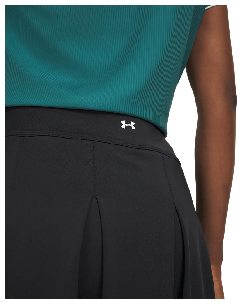 Under Armour Women's Drive Knit Pleated Skort - Black/White