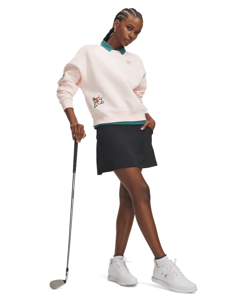 Under Armour Women's Drive Knit Pleated Skort - Black/White