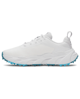 Under Armour Women's Halo Hybrid Spikeless Golf Shoe - White/White/Midnight Navy