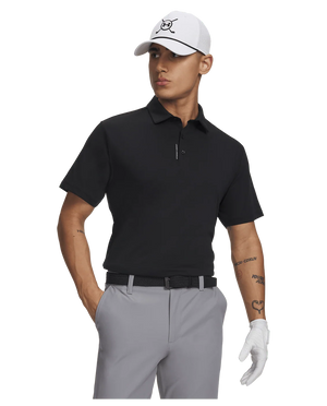 Under Armour Men's Drive Bonded Polo - Black/Steel