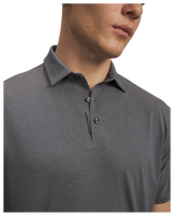 Under Armour Men's Drive Bonded Polo - Castlerock/Titan Grey/Black