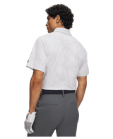 Under Armour Men's Drive Printed Polo - Halo Grey/White/Castlerock