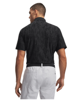 Under Armour Men's Drive Jacquard Polo - Black/Anthracite/Halo Grey