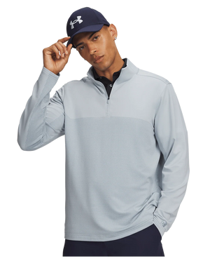 Under Armour Men's Drive Lightweight Half Zip - Blue Fog/Blue Wind/Blue Wind