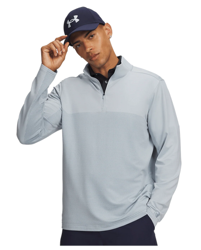 Under Armour Men's Drive Lightweight Half Zip - Blue Fog/Blue Wind/Blue Wind
