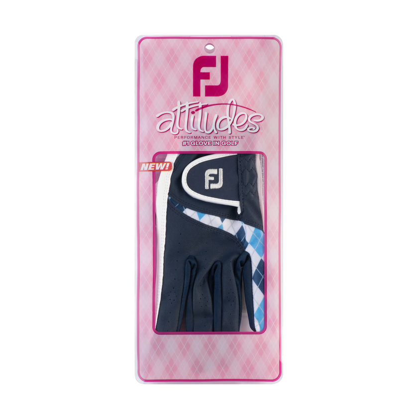 2023 FootJoy Women's Attitude Fashion Glove - Navy/White