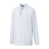 FootJoy Men's Performance Long Sleeve Sun Protection Polo - White