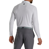 FootJoy Men's Performance Long Sleeve Sun Protection Polo - White