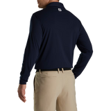 FootJoy Men's Performance Long Sleeve Sun Protection Polo - Navy