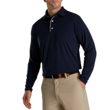 FootJoy Men's Performance Long Sleeve Sun Protection Polo - Navy