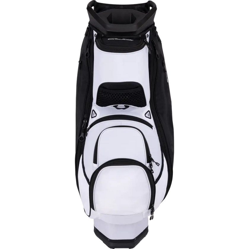 2025 Sun Mountain C130 Sync Cart Bag - White/Black