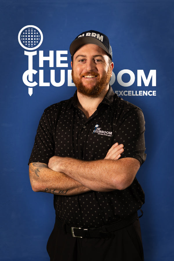 Aaron Goddard, club fitter at The Clubroom Hamilton