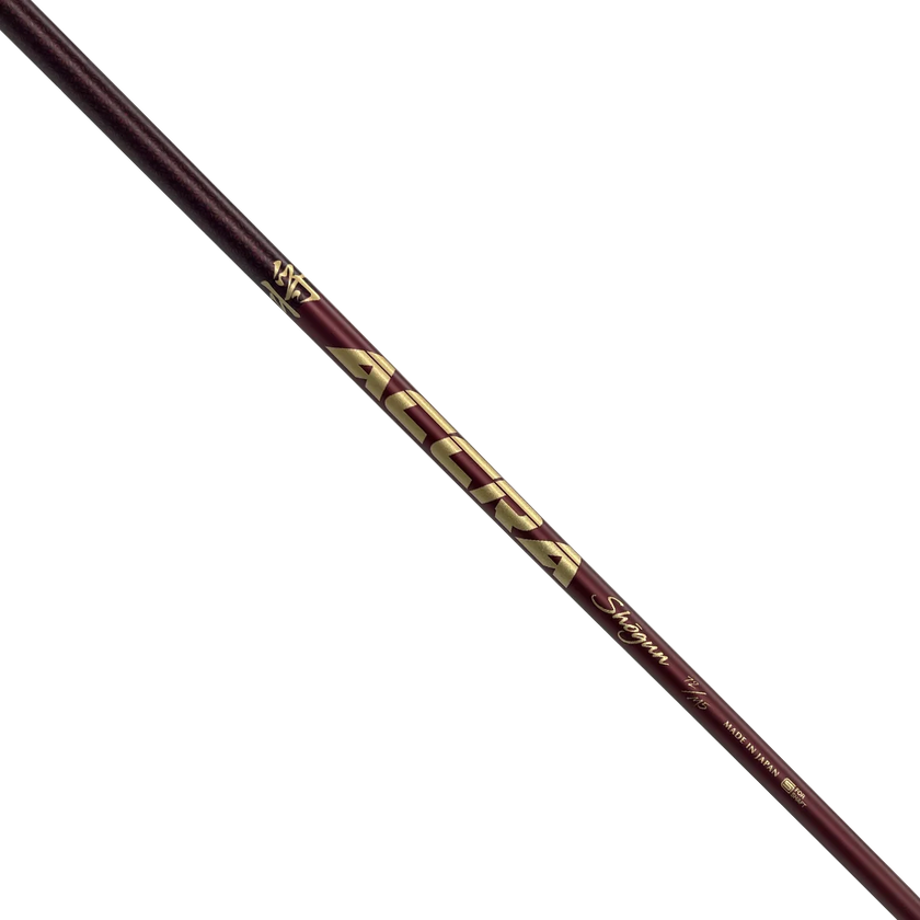 Accra Shogun Red Shaft - Gripped and Tipped