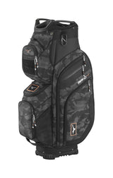 2024 Mizuno BR-D4 Cart Bag - Black Camo/Copper