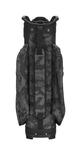 2024 Mizuno BR-D4 Cart Bag - Black Camo/Copper