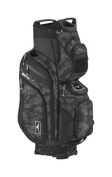 2024 Mizuno BR-D4 Cart Bag - Black Camo/Copper