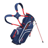 Mizuno BR-DX 14 Way Stand Bag - Navy/Red