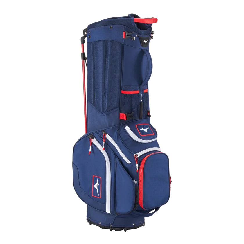 Mizuno BR-DX 14 Way Stand Bag - Navy/Red