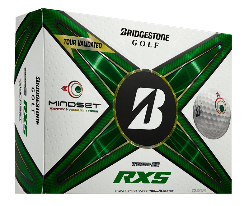 2024 Bridgestone Tour B RXS Mindset Golf Ball - White