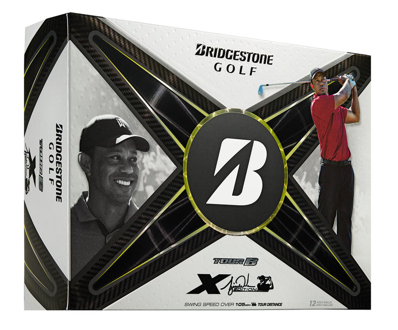 2024 Bridgestone Tour B X Tiger Golf Ball - White