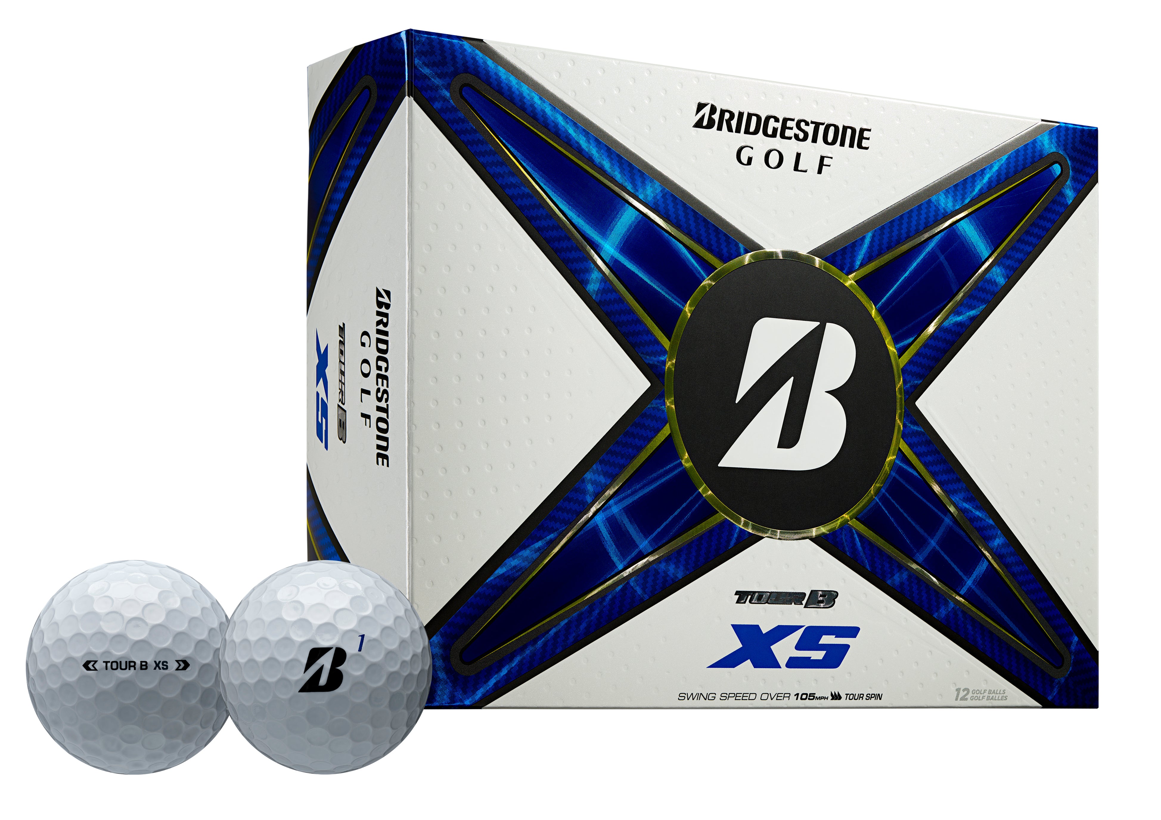 2024 Bridgestone Tour B XS Golf Ball - White – The Clubroom