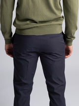2025 Cross Men's Byron Lux Chinos - Navy (34 Leg Length)