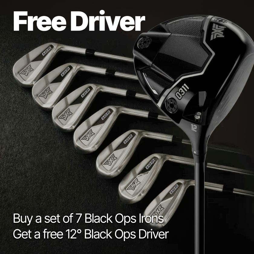PXG Black Ops Set with FREE PXG Lightning Driver