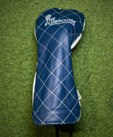 Clubroom Elite Two Tone Vintage Quilt Stitch Driver Headcover - Navy/White