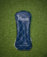 Clubroom Elite Two Tone Vintage Quilt Stitch Fairway Headcover - Navy/White