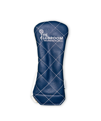Clubroom Elite Two Tone Vintage Quilt Stitch Hybrid Headcover - Navy/White