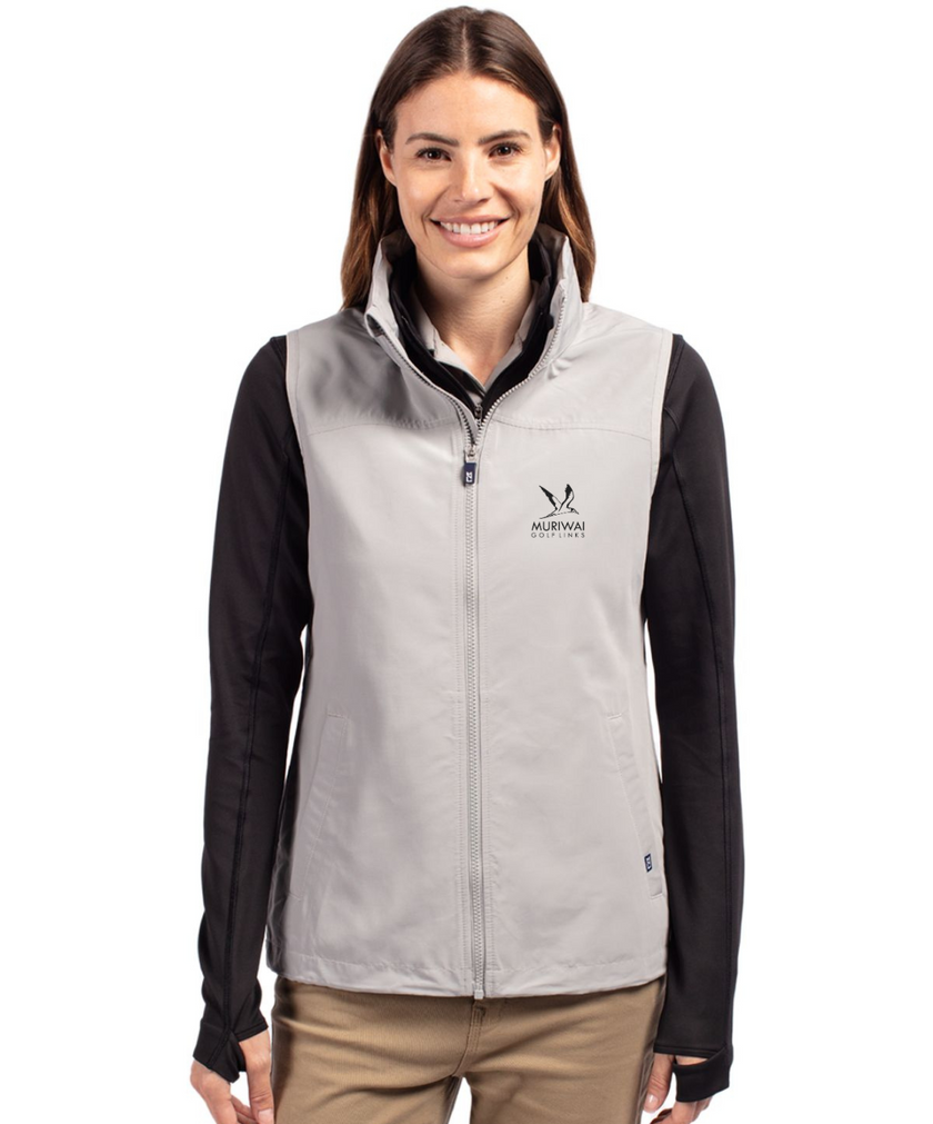 Cutter Buck Ladies Charter Eco Vest Polished Muriwai Golf Links L The Clubroom