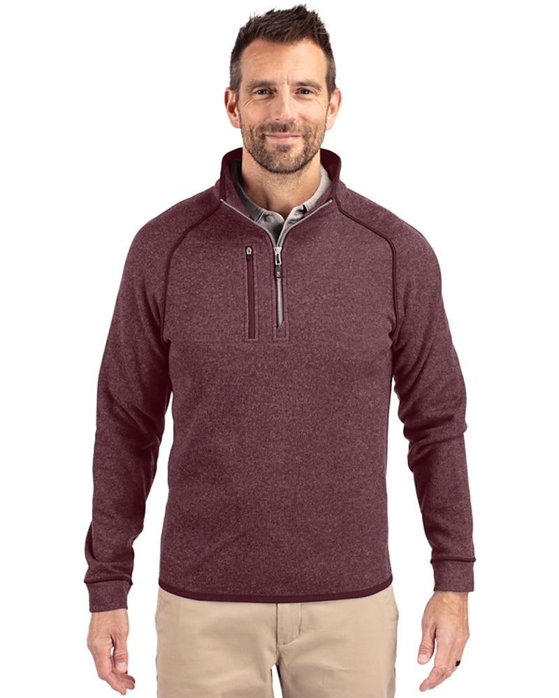 Cutter & Buck Men's Mainsail Half Zip Jacket
