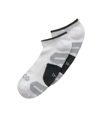 Ecco Men's Tour Lite No Show Sock - White