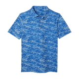 2024 FootJoy Junior Cloud Camo Self Collar Polo - Twilight