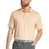 2025 FootJoy Men's Pinwheel Print Lisle Self Collar Polo - Sunset