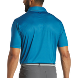 2025 FootJoy Men's Leaf Print Polo - Emerald / Blue