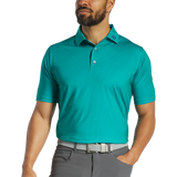 2025 FootJoy Men's Skyscrapper Print Polo - Blue / Emerald