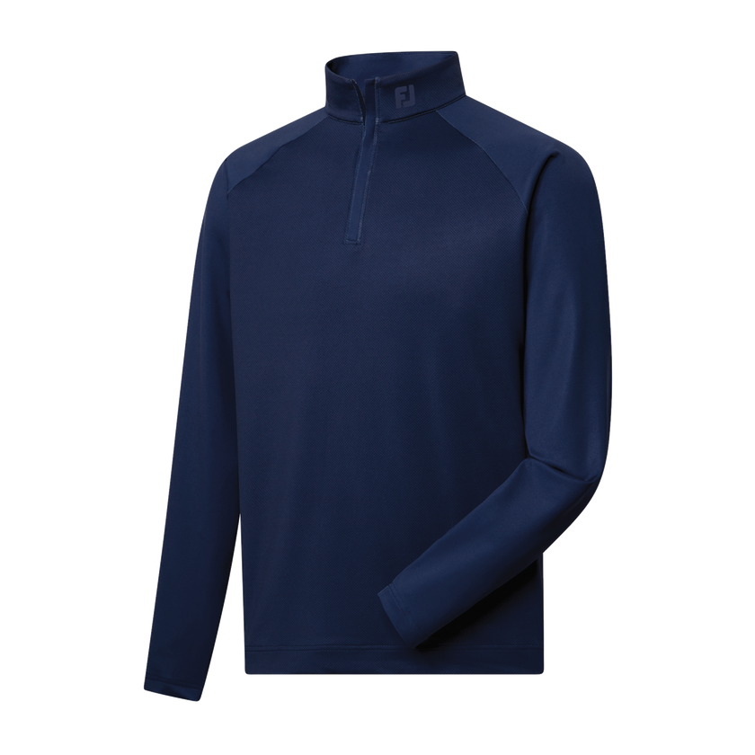 2025 FootJoy Men's Tonal Dot Block Midlayer - Navy