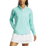 2025 FootJoy Women's 1/4 Zip Dot Jacquard Midlayer - Aqua