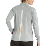 2025 FootJoy Women's 1/4 Zip Dot Jacquard Midlayer - Grey