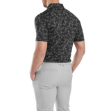 2025 FootJoy Men's Pop Camo Lisle Polo - Black