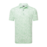 FootJoy Men's Pop Camo Lisle Polo - Pistachio